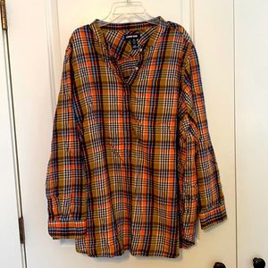 Lands’ End Plaid Shirt